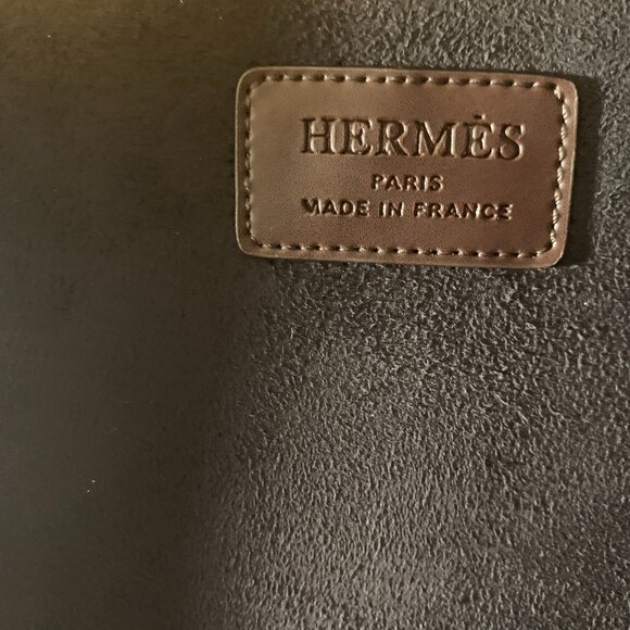 Hermes Like Suede Tote Bag - Picture 7 of 16